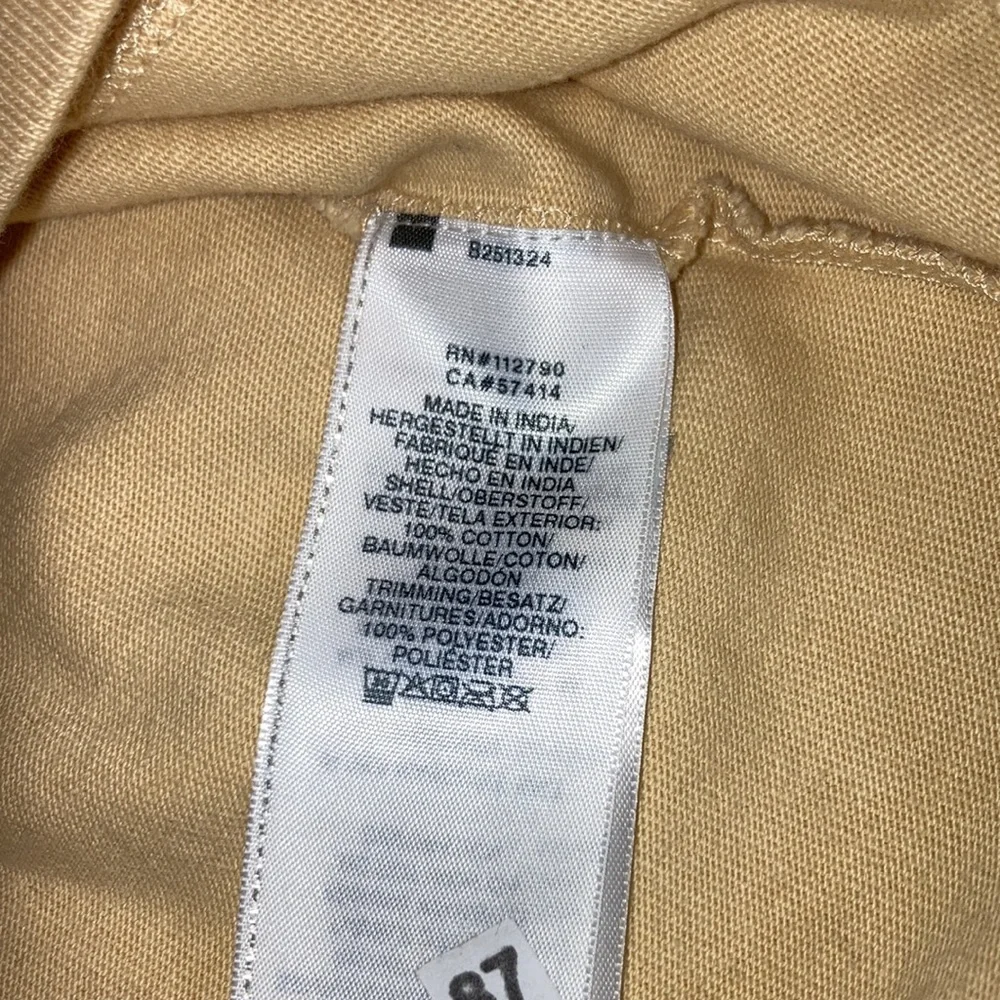 True Religion Mens Beige Satin Shoulders Short Sleeve Crew Neck Shirt